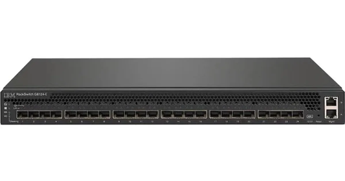 Office Rackswitch Lenovo RackSwitch G8124E Ethernet Switch Review - AI Analysis | RevYou
